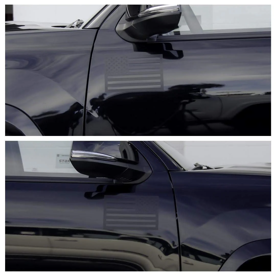 American Flag Vehicle Magnets - Black (Best-Seller) - Image 6