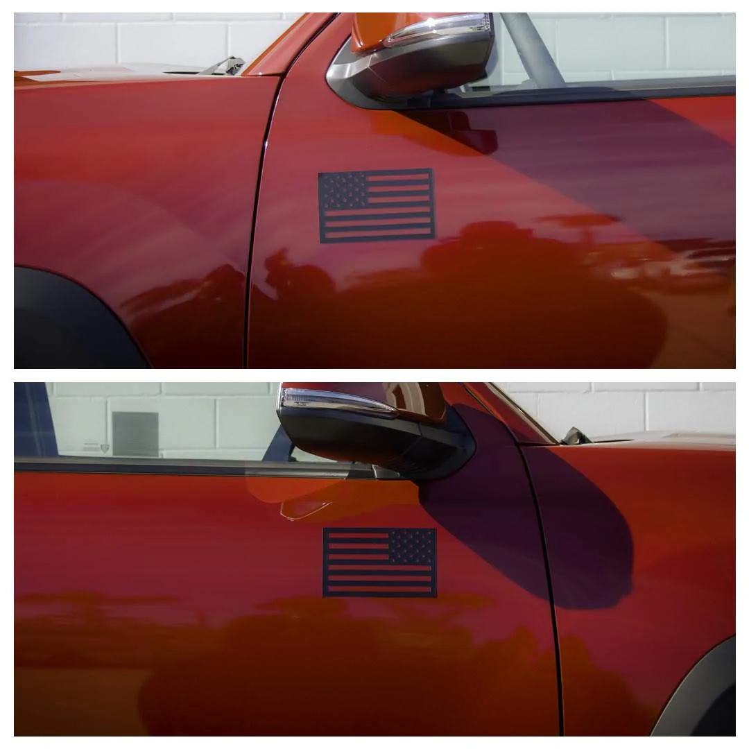 American Flag Vehicle Magnets - Black (Best-Seller) - Image 7