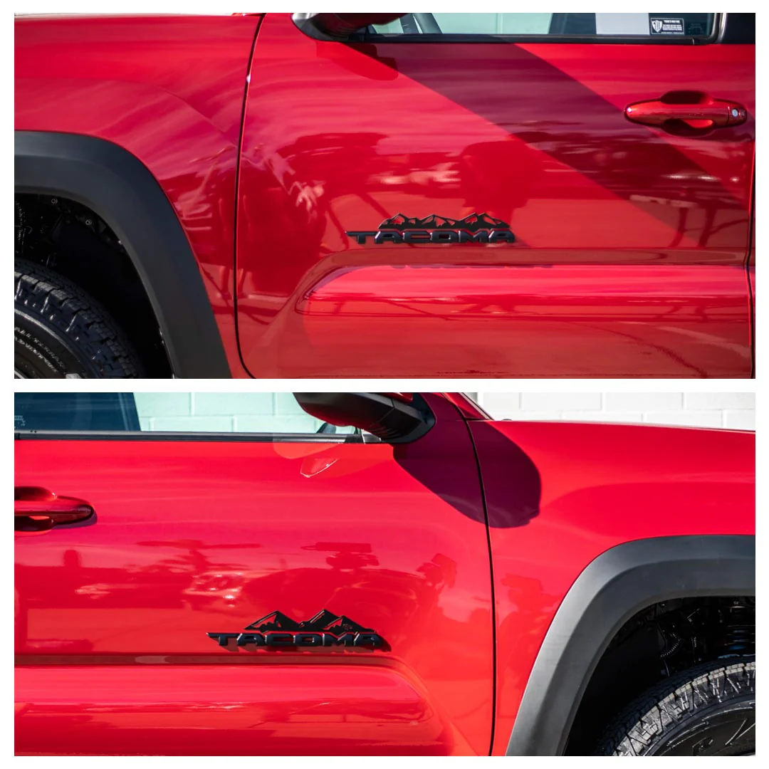 Toyota Tacoma Badge Mountain Range Magnet (2016+) - Image 2