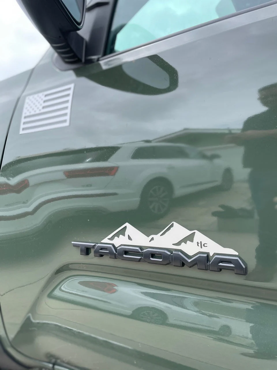 Toyota Tacoma Badge Mountain Range Magnet (2016+) - Image 3