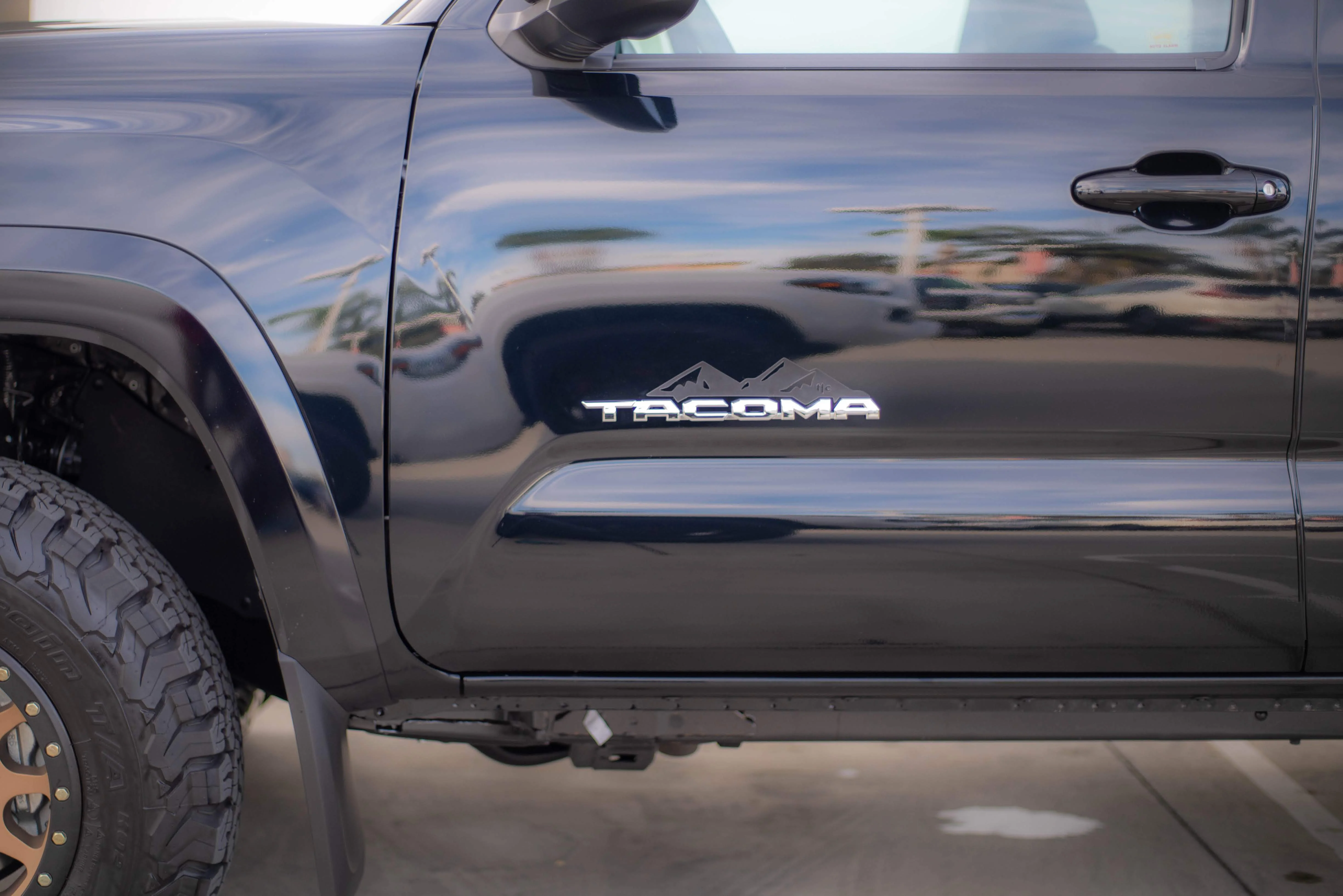 Toyota Tacoma Badge Mountain Range Magnet (2016+) - Image 5