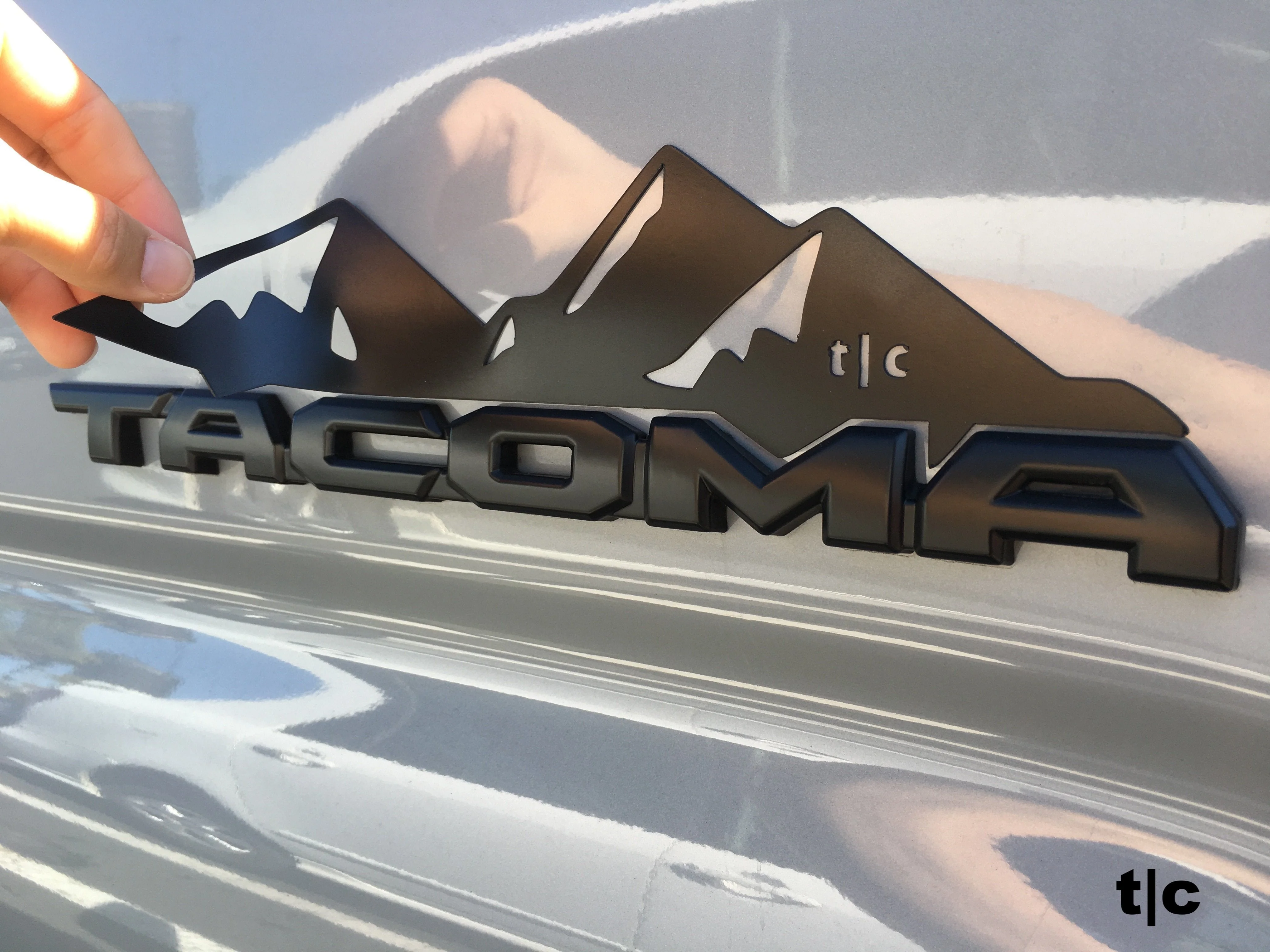 Toyota Tacoma Badge Mountain Range Magnet (2016+) - Image 7